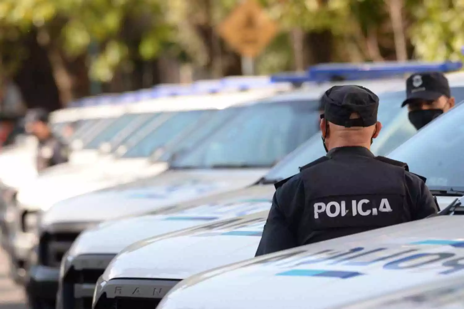 Conductores de móviles policiales