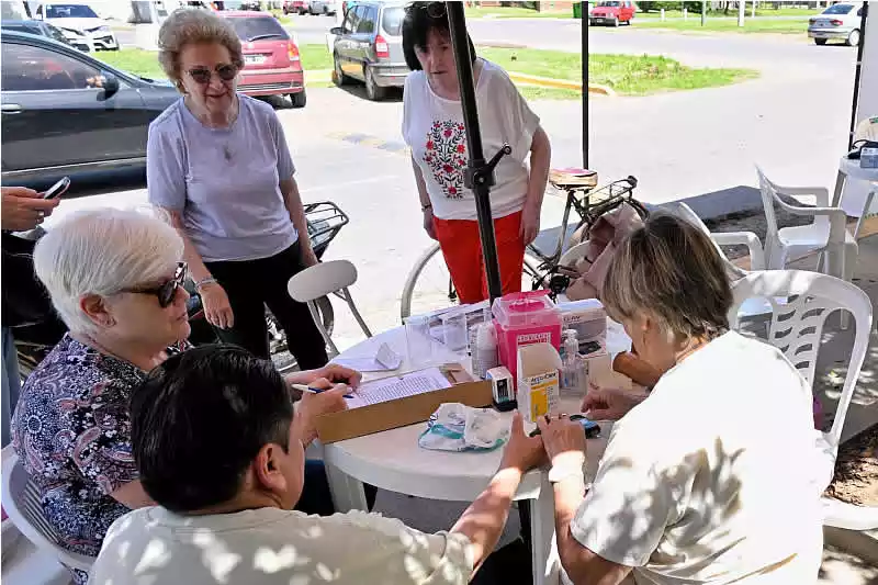 posta de salud en el Barrio Ameghino