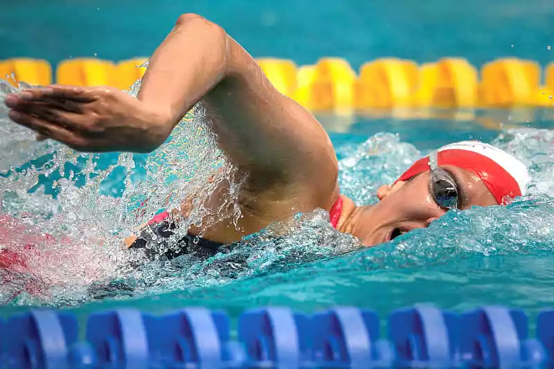 Silvia Borgini arrasó en el Sudamericano de natación