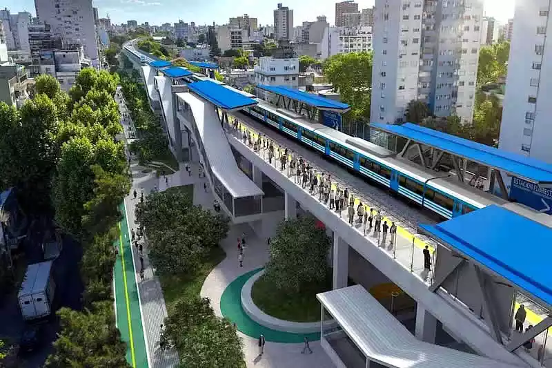 viaducto tren sarmiento