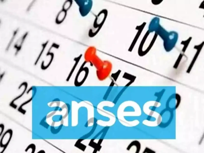 Calendario de pagos de ANSES