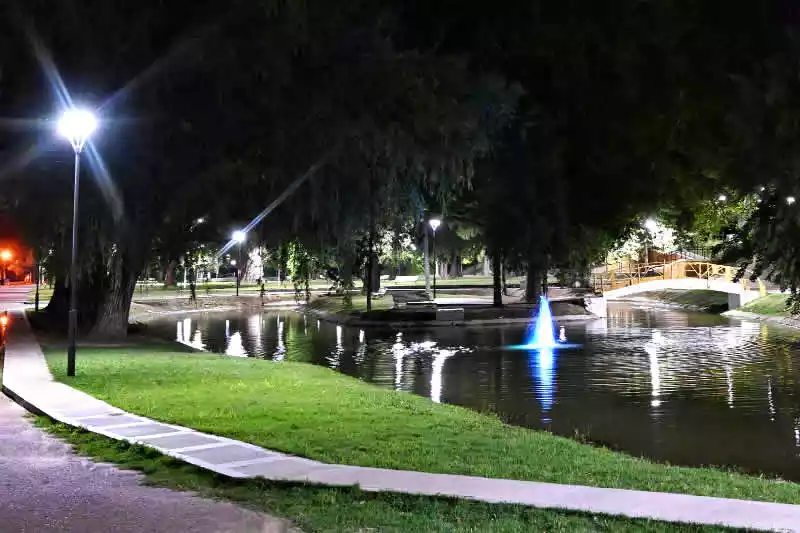 Laguna del Parque Ameghino