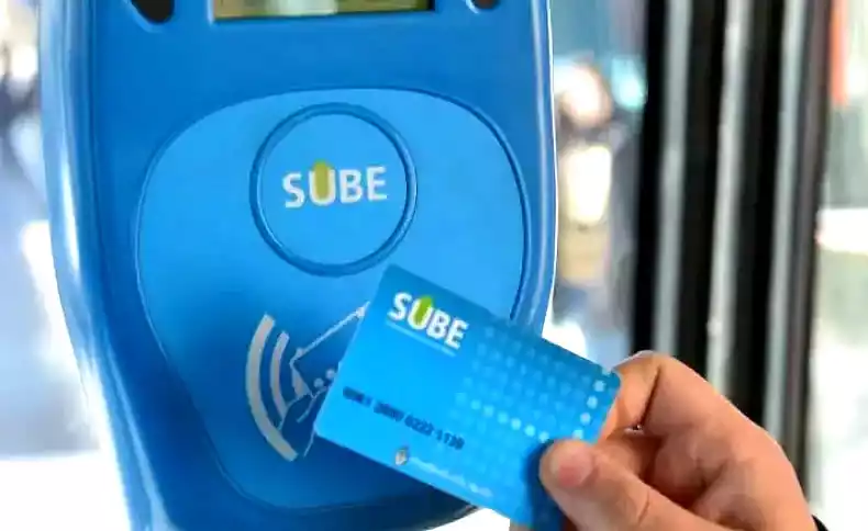 SUBE para el transporte público