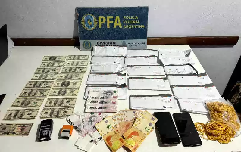 Arrestados por falsificación de billetes