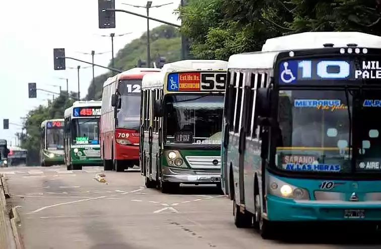 Transporte de colectivos en el AMBA