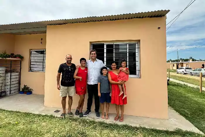 Se relocalizaron 13 nuevas familias