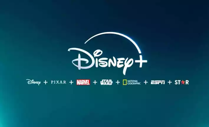 El nuevo logo de la plataforma Disney+.Star