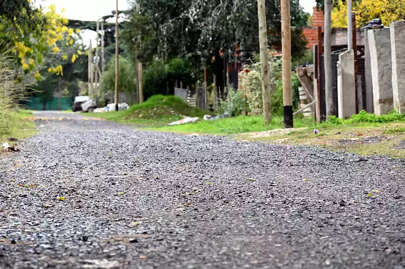 empedrado en barrios y localidades