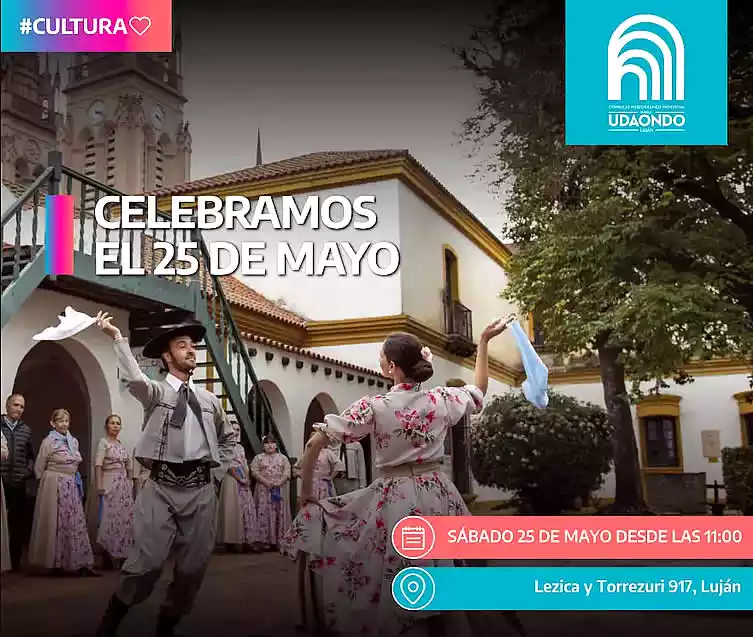 El 25 de mayo se festeja en el complejo Udaondo