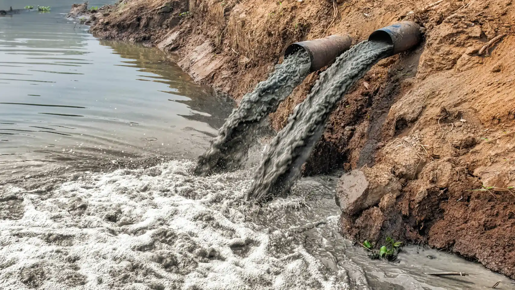 Contaminación de los rios