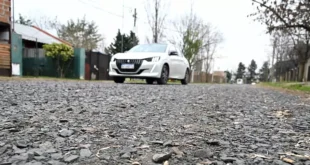Mejoramiento vial en los barrios