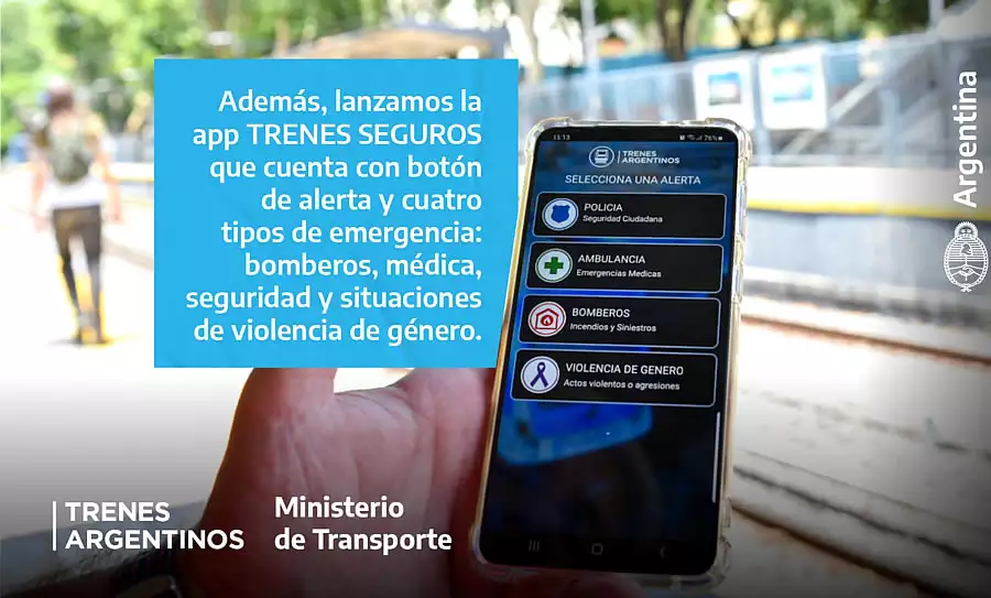 Trenes Seguros App