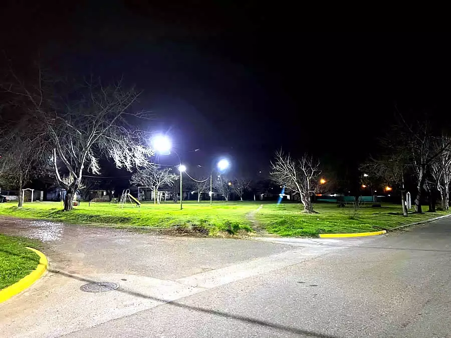 Luminarias LED Plaza Fonavi