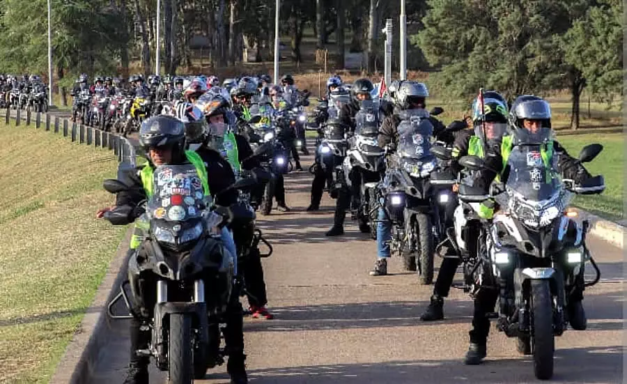 Peregrinación de Motos