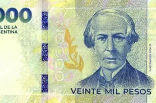 billetes de 20 mil pesos