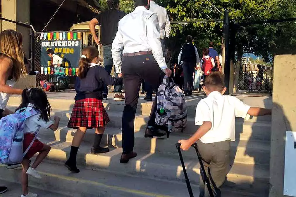 inicio de las clases en Argentina