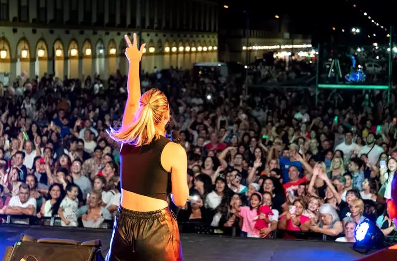 Cronograma de actividades de Música en la Plaza