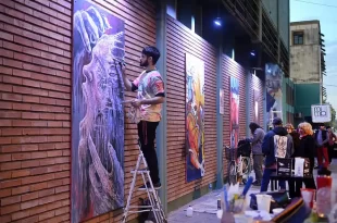 Murales en el Museo