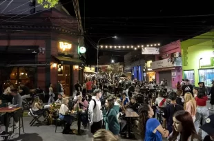 Peatonal Gastronómica este domingo