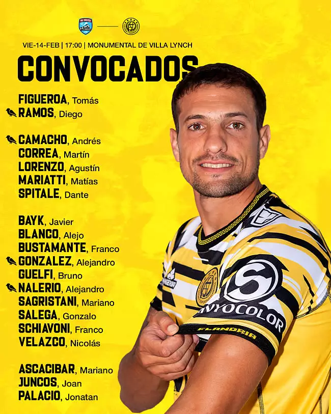 Convocados flandria