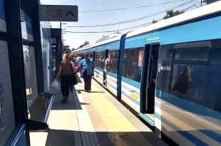 Demoras en la línea del tren Sarmiento