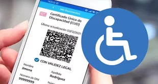 Certificado de discapacidad CUD