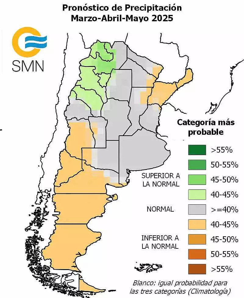 SMN reveló cómo estará el clima 