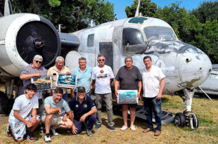 Recuperación del avión histórico de Malvinas