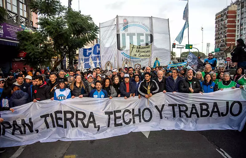 La UTEP en el paro nacional