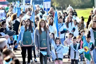 Olivera celebró el aniversario patrio