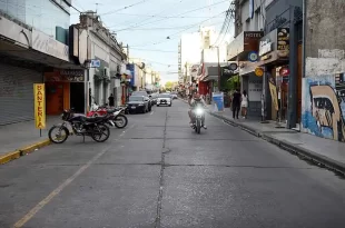 Comienzan los cortes por obras en la calle San Martín