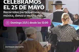 El Museo Udaondo celebra el 25 de Mayo
