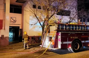 Incendio intencional en la Escuela Secundaria