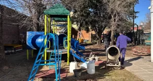 juegos infantiles en jardines del distrito