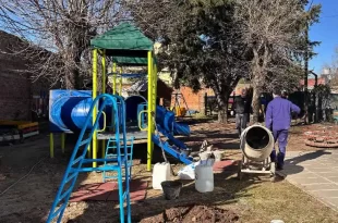 juegos infantiles en jardines del distrito