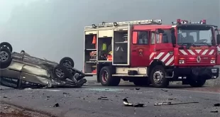 Grave accidente en Ruta 192