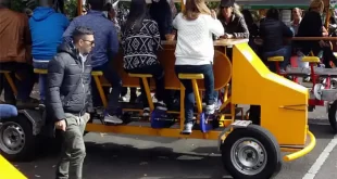 las beer bikes de Berlín
