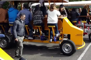 las beer bikes de Berlín
