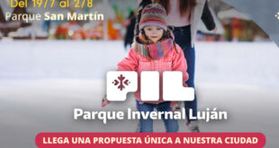 Presentan el “Parque Invernal” para disfrutar en vacaciones