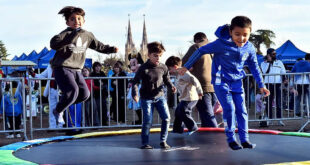 Quedó inaugurado el Parque Invernal Luján