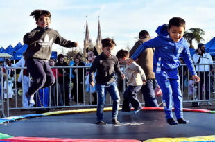 Quedó inaugurado el Parque Invernal Luján