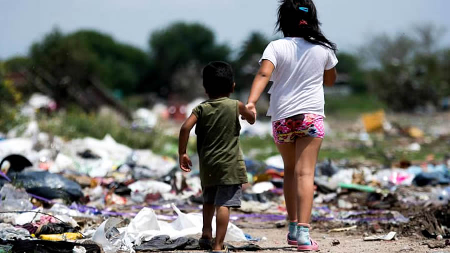 pobreza infantil argentina