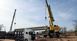 Avanza las obras del Puente de Los Huesos