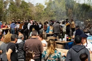 Fiesta del Asado con Cuero en Cortínes