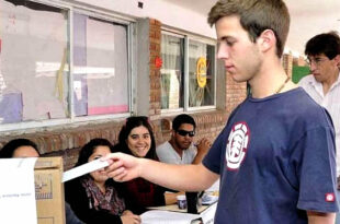 El primer voto