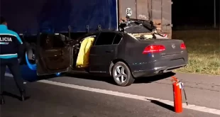 hombre murió en un siniestro vial