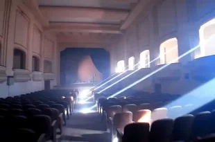 Comienza la restauración del histórico Teatro de la Virgen en Luján 1 Restauración del histórico Teatro de la Virgen