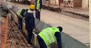 Remodelación en la calle San Martín