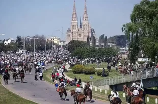 Refuerzan el control en la Peregrinación a Caballo hacia Luján 3 Peregrinación a Caballo hacia Luján