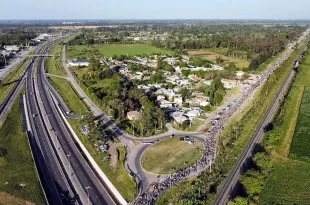 Operativo sanitario y de tránsito para la Peregrinación juvenil 7 operativo de tránsito para peregrinación